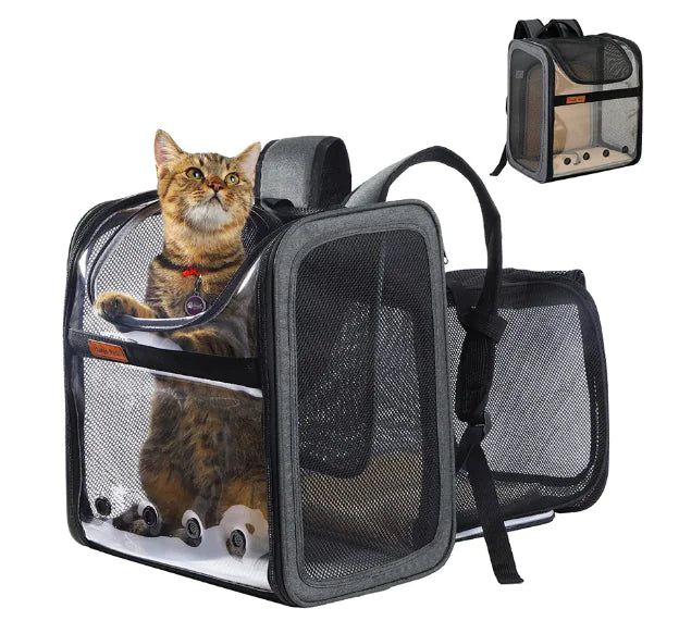 Expandable Travel Pet Backpack