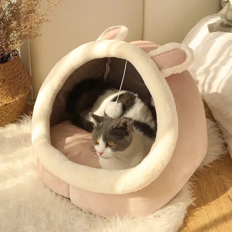 Chicken, Dragon, and Rabbit Warm Cat Basket